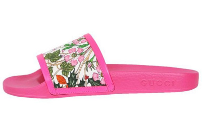 GUCCI Pursuit Pool Slide 'Pink Floral'