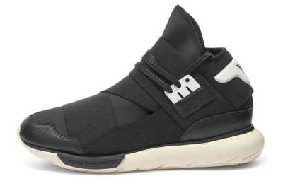 Y-3 Qasa High Black White