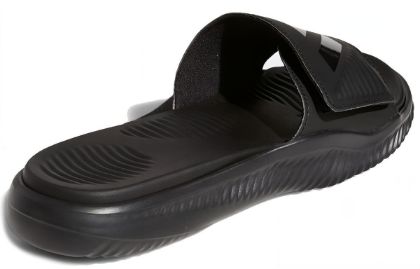 adidas AlphaBounce Black Slides Sandals