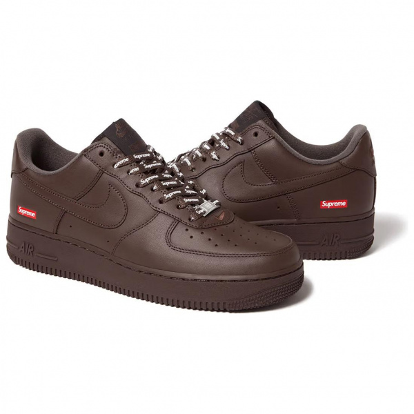 Supreme x Nike Air Force 1 Low "Baroque Brown"
